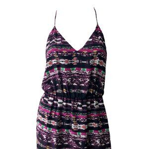 Rory Beca Dress Printed Spaghetti Strap Size Small